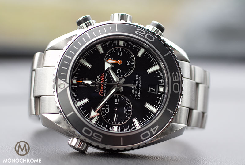 omega seamaster planet ocean 45.50 mm chronograph replica