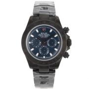 Rolex Daytona Working Chronograph Full PVD Stick Markers with Blue Dial