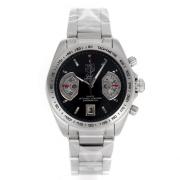 Tag Heuer Grand Carrera Calibre 17 Working Chronograph with Black Dial-S/S 