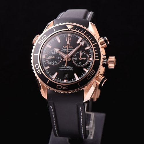 Omega Seamaster Planet Ocean Ceragold Chronographe