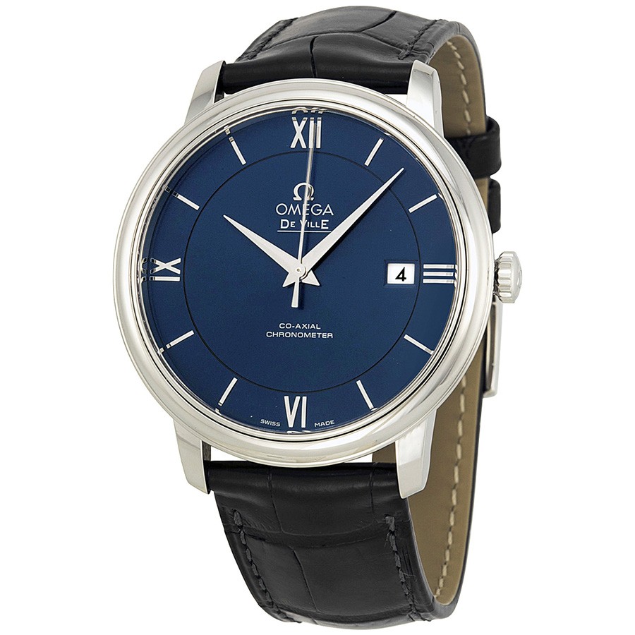 Omega De Ville Prestige Blue Dial Men's Watch 42413402003001