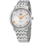Omega De Ville Prestige Co-Axial Silver Dial Men's Stainless Steel Watch 424.10.40.20.02.004
